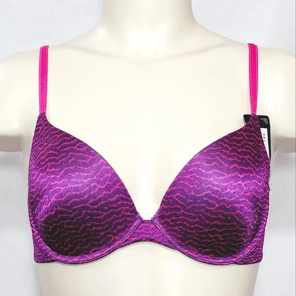 34C Maidenform‎ Self Expressions i-Fit Push Up UW Bra